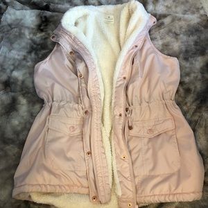 Sherpa Lined Puffer Vest